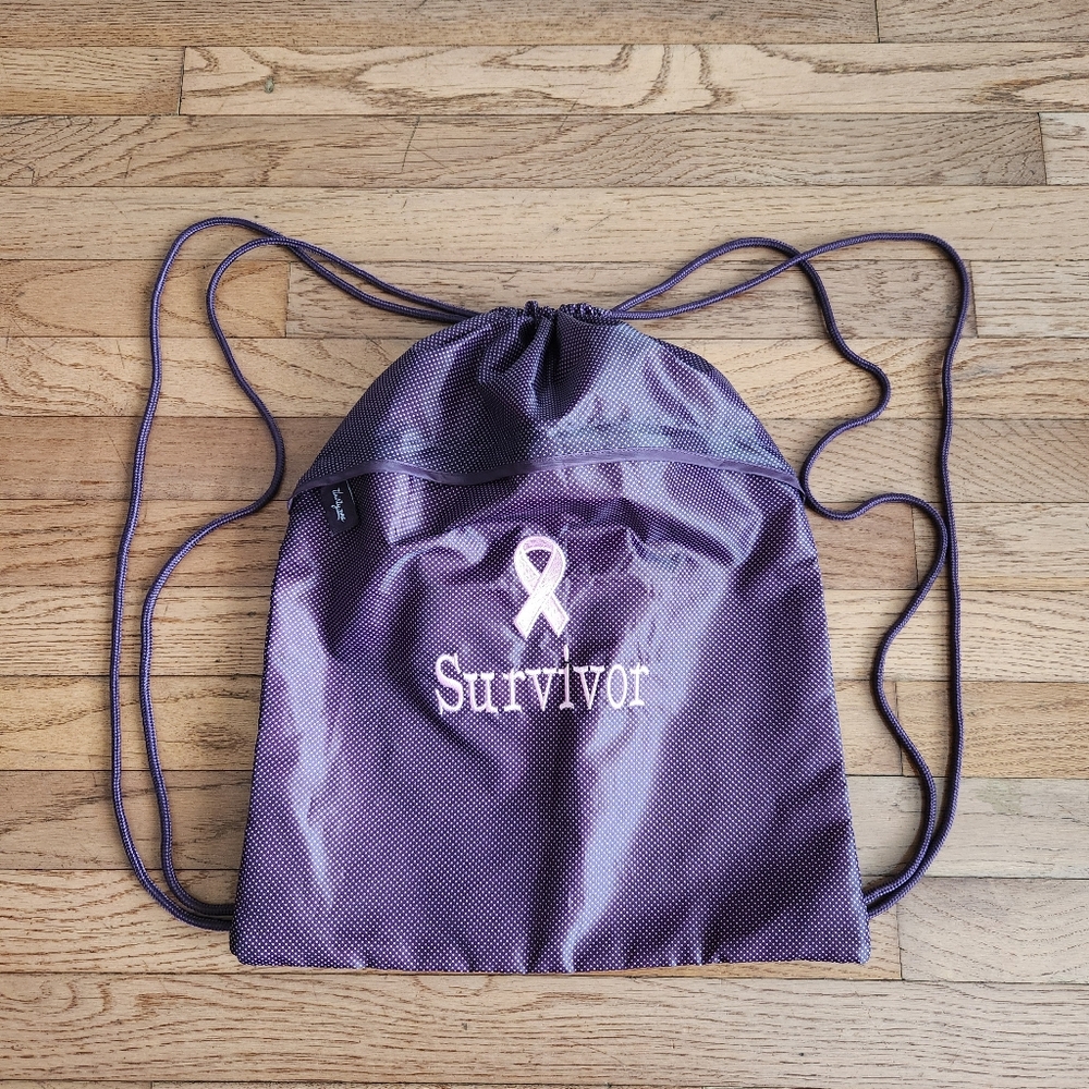 thirty-one Breast Cancer Survivor String Bag